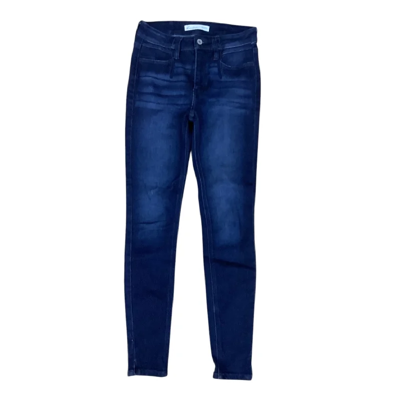 Elegant Men's JeansJeans Designer By Kancan In Blue Denim, Size: 4