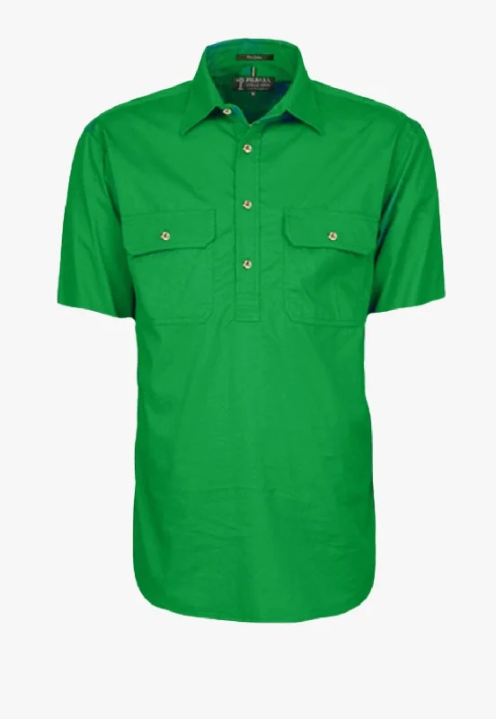 Men's V-Neck T-Shirts for a Flattering ShapePilbara Mens C/Front S/Sleeve Work Shirt RM200CFS Men's V-Neck T-Shirts for a Flattering ShapePilbara Mens C/Front S/Sleeve Work Shirt RM200CFS