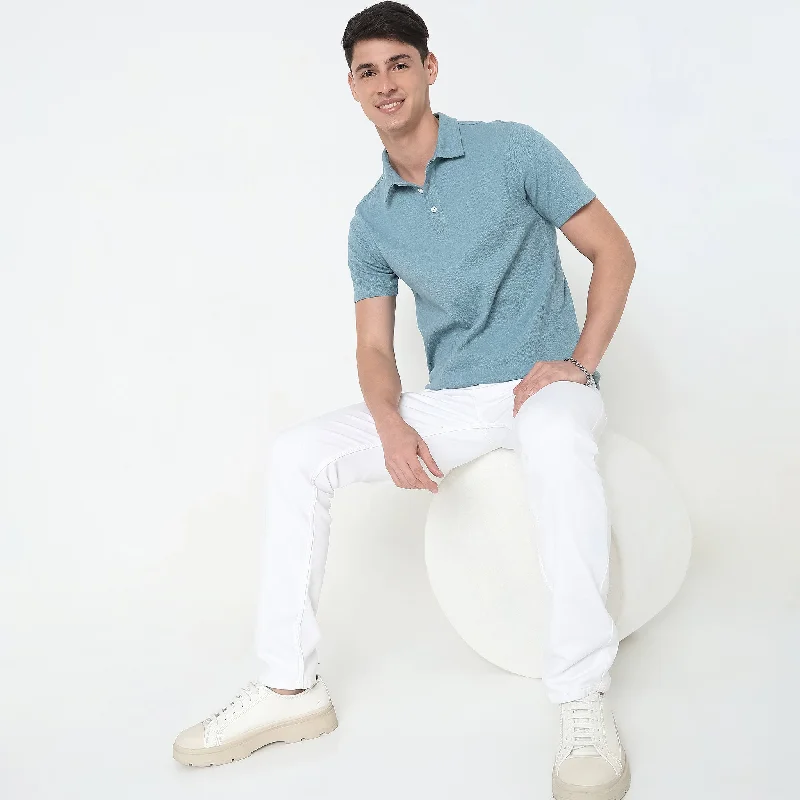 Men's Shirts with Wrinkle-Resistant FabricModern Vacay Ready Regular Fit Polo T-Shirt with Efast Strtetch Men's Shirts with Wrinkle-Resistant FabricModern Vacay Ready Regular Fit Polo T-Shirt with Efast Strtetch