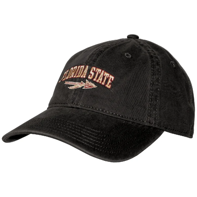 Best Beanie Hats for WinterLegacy Florida State Spear Adjustable Twill Cap - Black