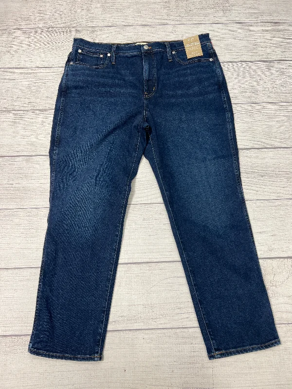 Men's Straight-Leg Jeans in Dark WashNew! Jeans Designer By Madewell In Blue Denim, Size: 14 Men's Straight-Leg Jeans in Dark WashNew! Jeans Designer By Madewell In Blue Denim, Size: 14