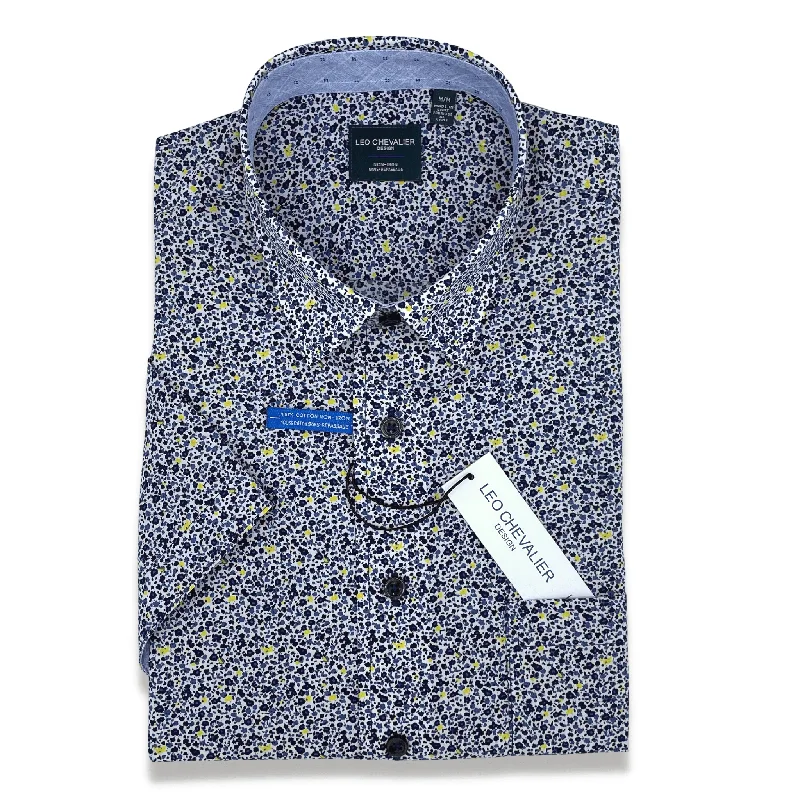 Men's V-Neck T-Shirts for a Flattering ShapeLeo Chevalier Short-Sleeve Sports Shirt - 528354/QT - 1600 Men's V-Neck T-Shirts for a Flattering ShapeLeo Chevalier Short-Sleeve Sports Shirt - 528354/QT - 1600
