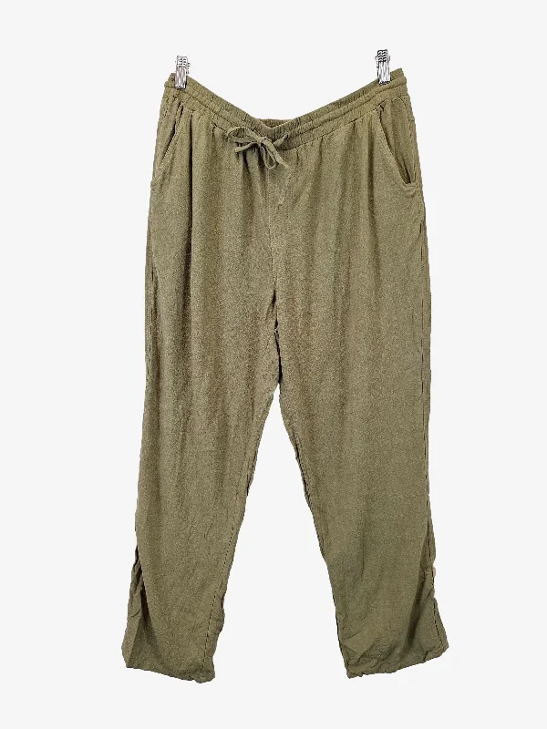 Casual Men's JeansBetty Basics Olive Relaxed Safari Pants Size 16