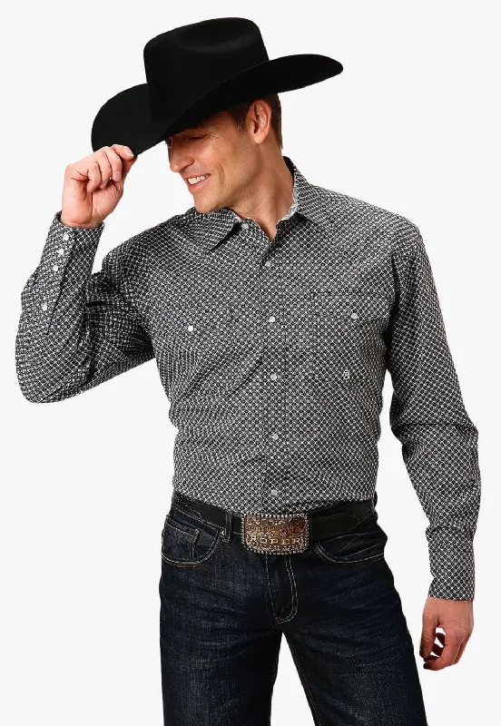 Men's Skinny-Fit Shirts for a Trendy LookRoper Mens Amarillo Collection Long Sleeve Shirt Men's Skinny-Fit Shirts for a Trendy LookRoper Mens Amarillo Collection Long Sleeve Shirt