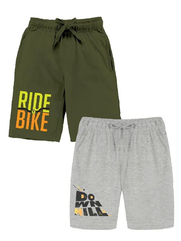 Military Green & Grey Melange