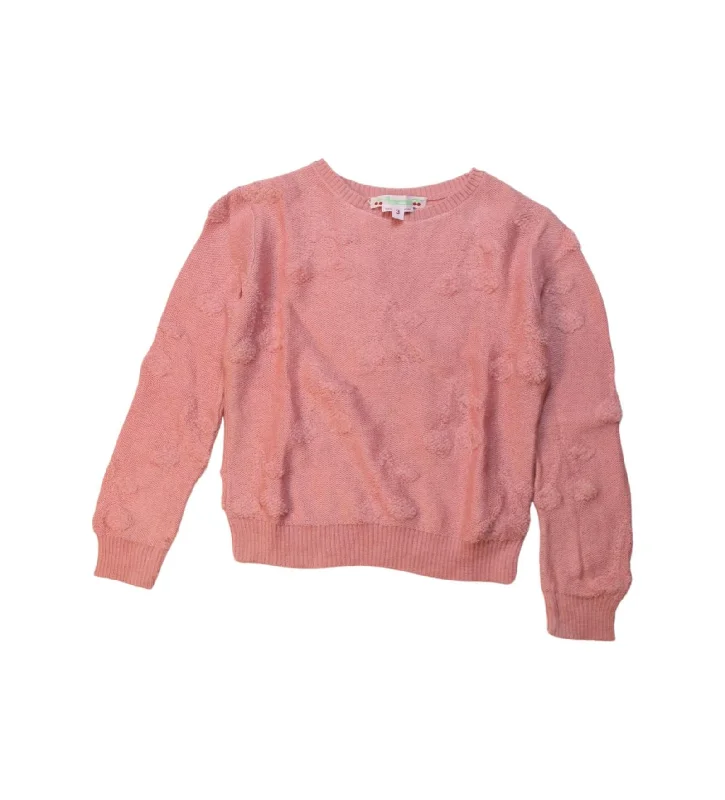 Men's Sweaters with Three-Quarter SleevesBonpoint Knit Sweater 3T