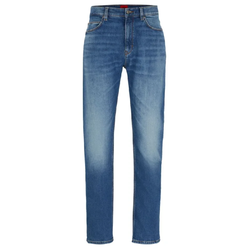 Best Selling Men's Jeans BrandsSlim-fit jeans in blue stretch denim
