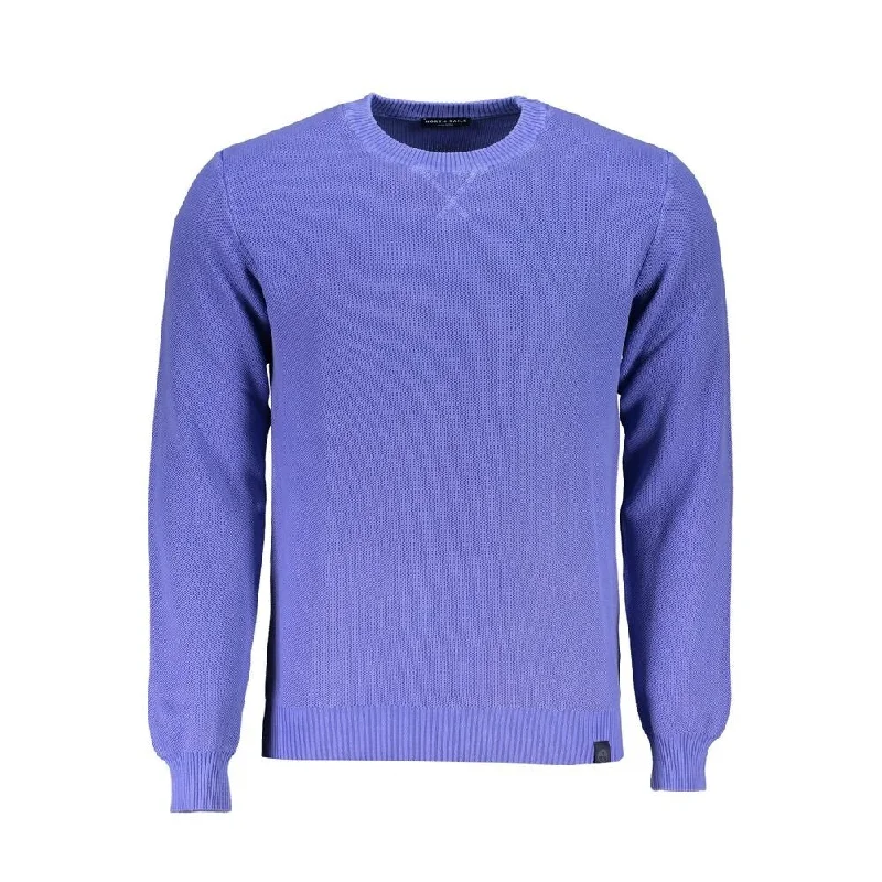 Men's Sweaters in Earthy TonesNorth Sails Blue Cotton Men's Sweater