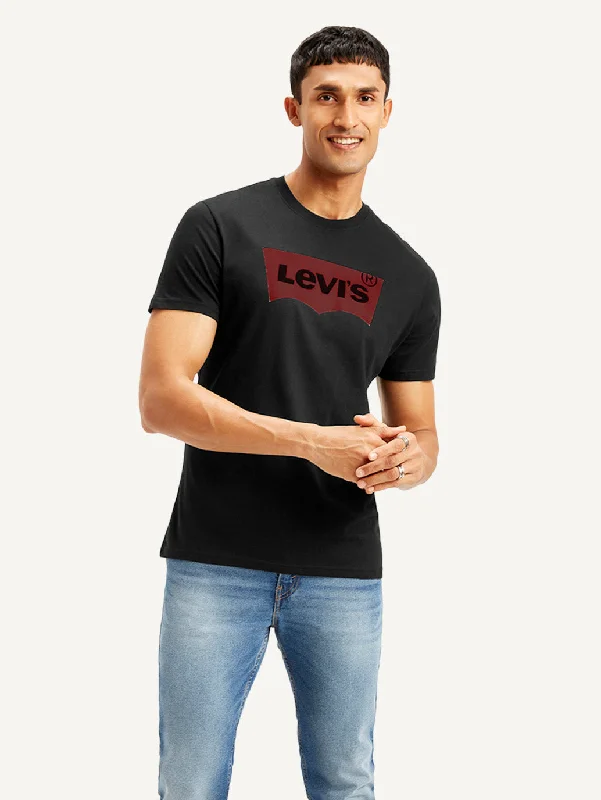 Stylish Men's HenleysMen's Brand Logo Slim Fit T-shirt