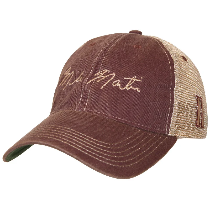 Best Beanie Hats for WinterLegacy Mike Martin Signature Adjustable Trucker Cap - Garnet Best Beanie Hats for WinterLegacy Mike Martin Signature Adjustable Trucker Cap - Garnet