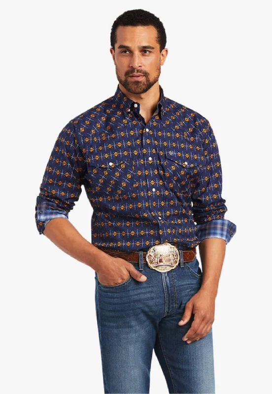 Men's Bold-Color Shirts for a Statement PieceAriat Mens Relentless Steeled Stretch Long Sleeve Shirt Men's Bold-Color Shirts for a Statement PieceAriat Mens Relentless Steeled Stretch Long Sleeve Shirt