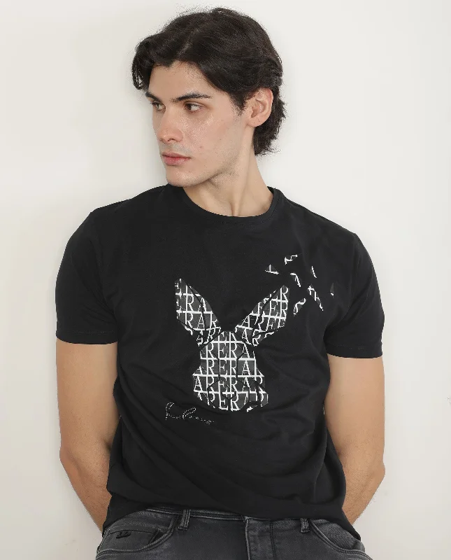 Men's Shirts with Button-Down PocketsRare Rabbit Men's Lassoo Grey Crew Neck Graphic Printed Half Sleeves Slim Fit T-Shirt Men's Shirts with Button-Down PocketsRare Rabbit Men's Lassoo Grey Crew Neck Graphic Printed Half Sleeves Slim Fit T-Shirt