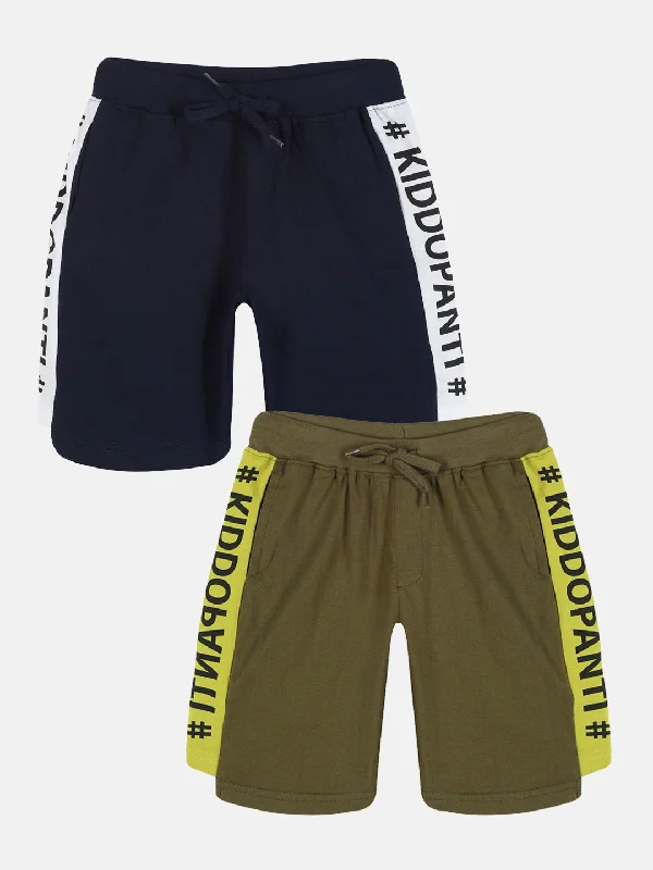Navy Blue & Military Green