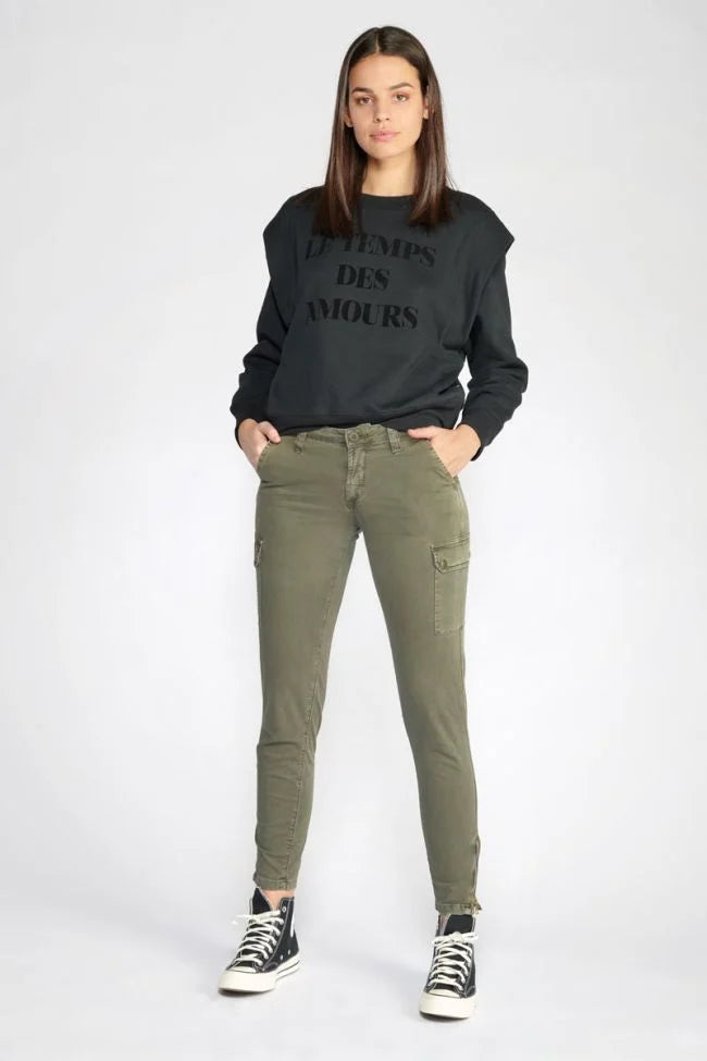 Wide-Leg Men's JeansLT Thea Khaki Jeans