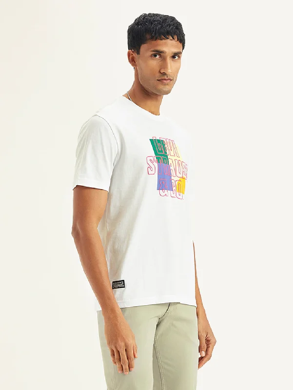 Men's Shirts with Pleated HemlinesMen's Graphic Print Regular Fit T-Shirt