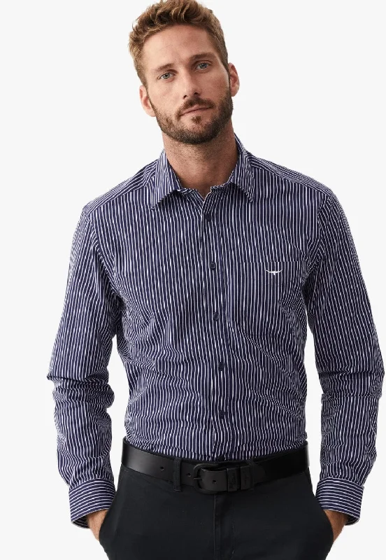 Men's Travel Shirts for Easy PackingR.M. Williams Mens Collins Long Sleeve Shirt