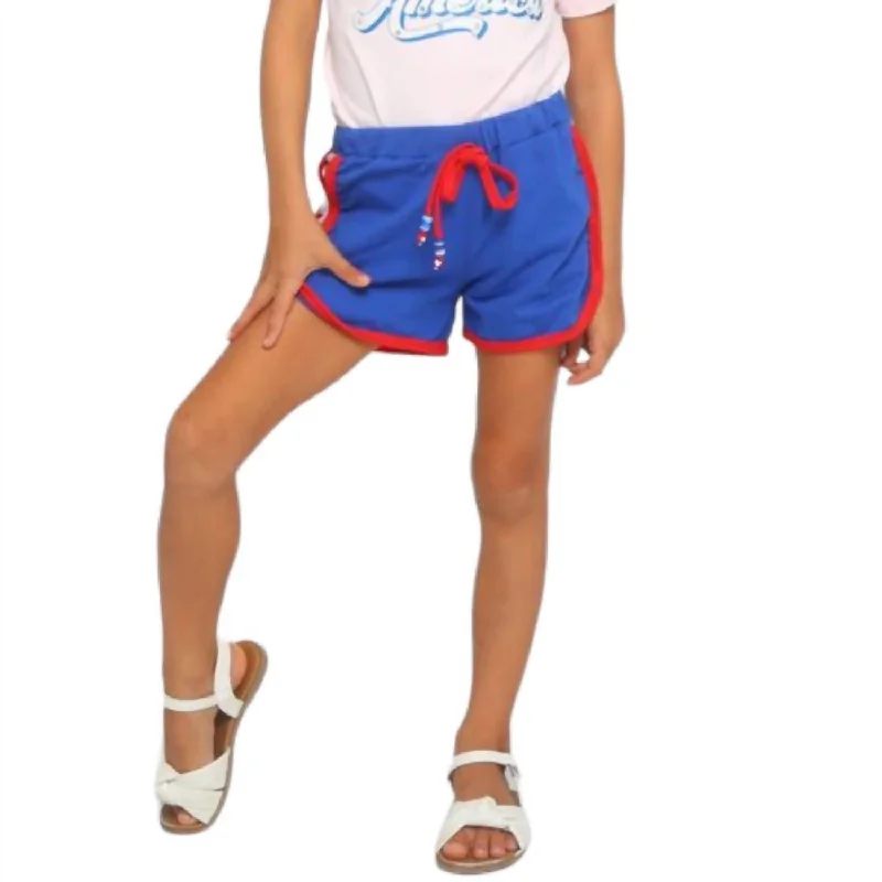 Elegant Men's Dress ShortsPatch Paige Short In Blue
