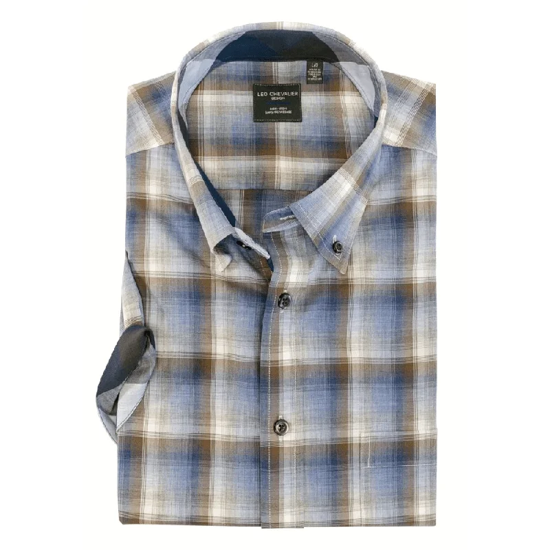 Men's Pattern-Play Shirts for a Fun TwistLeo Chevalier Short Sleeve Sport Shirt 522370 1700 Men's Pattern-Play Shirts for a Fun TwistLeo Chevalier Short Sleeve Sport Shirt 522370 1700