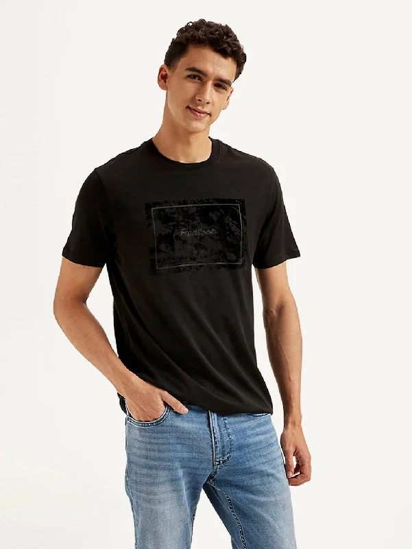 Patterned Men's Hawaiian ShirtsMen's Typographic Print Slim Fit T-shirt