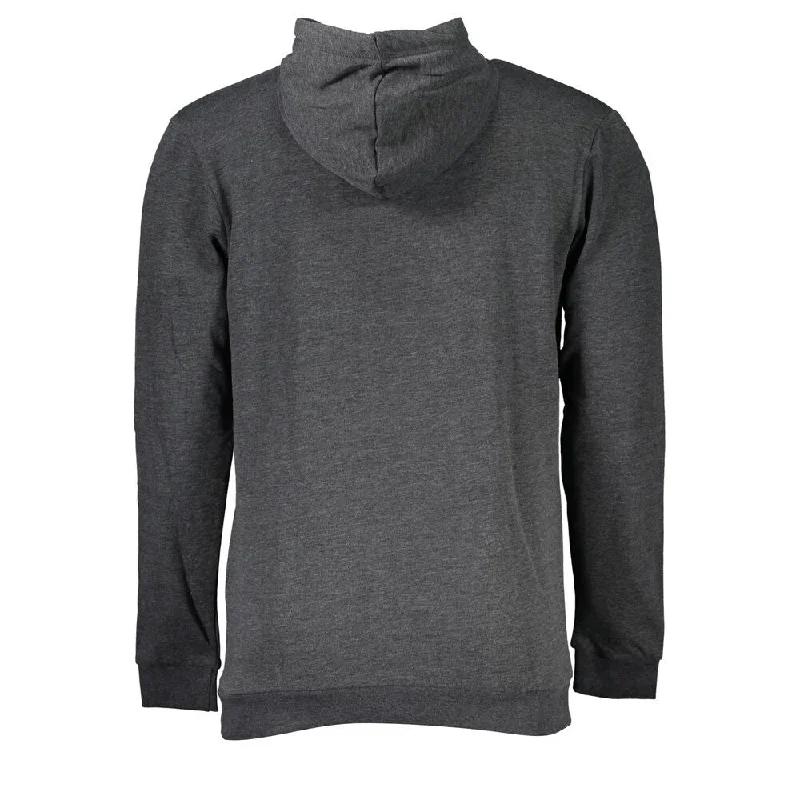 Men's Sweaters with A-Line ShapesSergio Tacchini Gray Cotton Men's Sweater