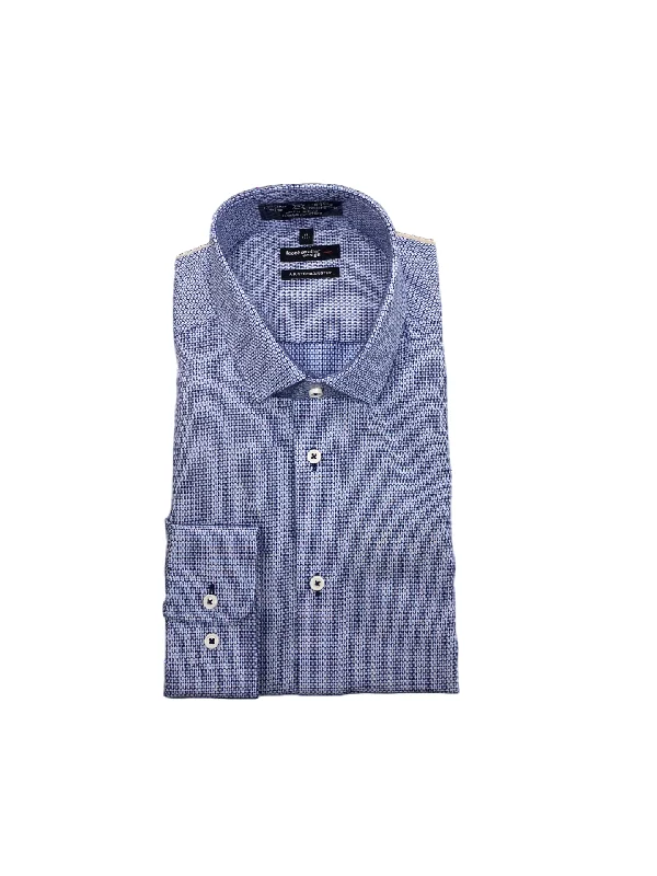 Men's Patterned Button-Down Shirts for Added InterestLeo Chevalier *Tall Sizes* Adjusted Fit Blue Long Sleeve Dress Shirt 622166-1637 Men's Patterned Button-Down Shirts for Added InterestLeo Chevalier *Tall Sizes* Adjusted Fit Blue Long Sleeve Dress Shirt 622166-1637