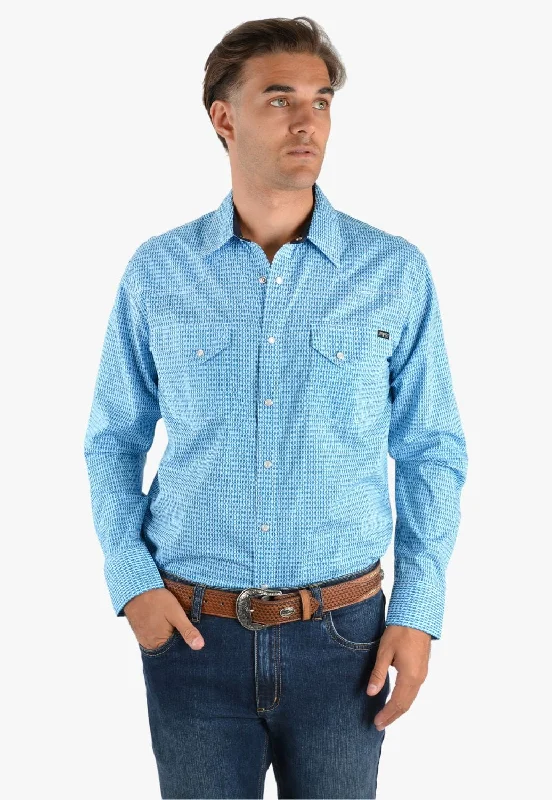 Men's Layering Shirts for Seasonal TransitionsPure Western Mens Brent Long Sleeve Shirt Men's Layering Shirts for Seasonal TransitionsPure Western Mens Brent Long Sleeve Shirt