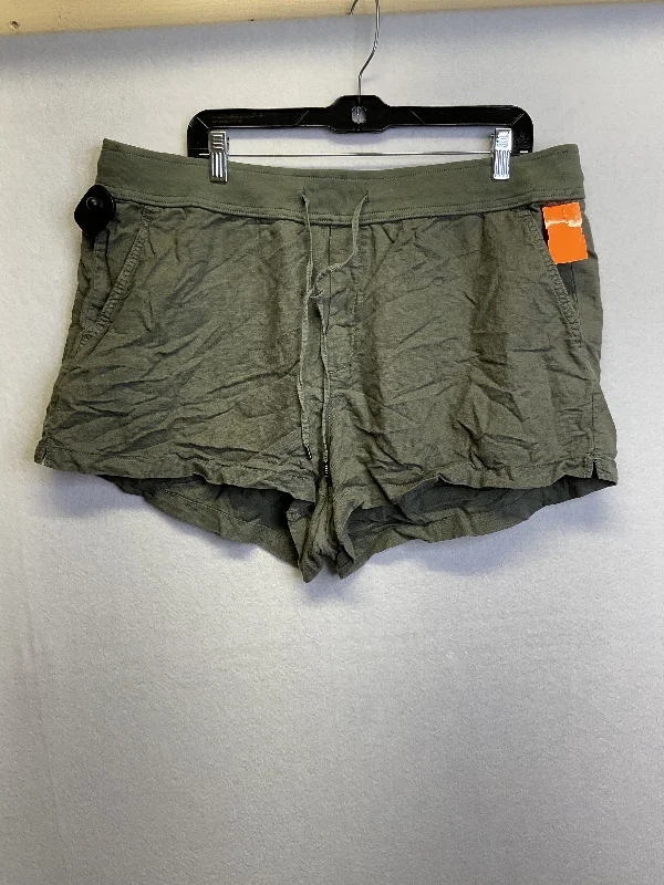 Wide-Leg and Flowy Men's Casual ShortsShorts By Gap In Green, Size:Xl