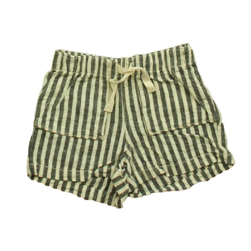 Men's Cool Linen Shorts for SummerTea Girls Grey | White | Stripes Shorts