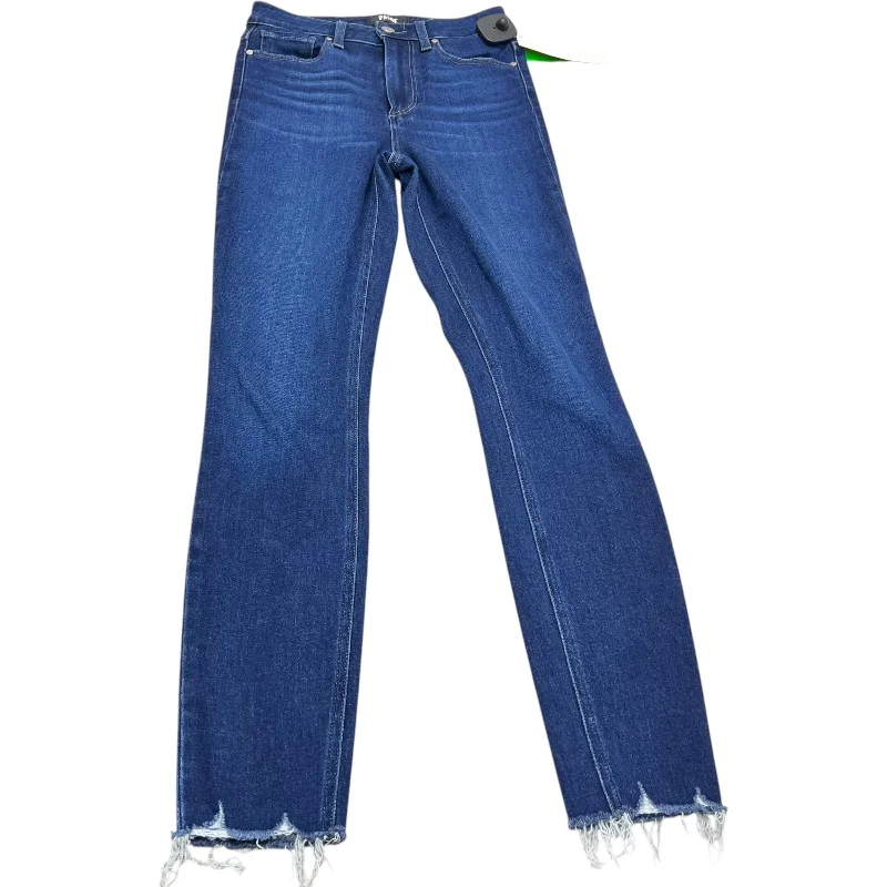 Jeans for Men with a Big BellyJeans Designer By Paige In Blue Denim, Size: 2
