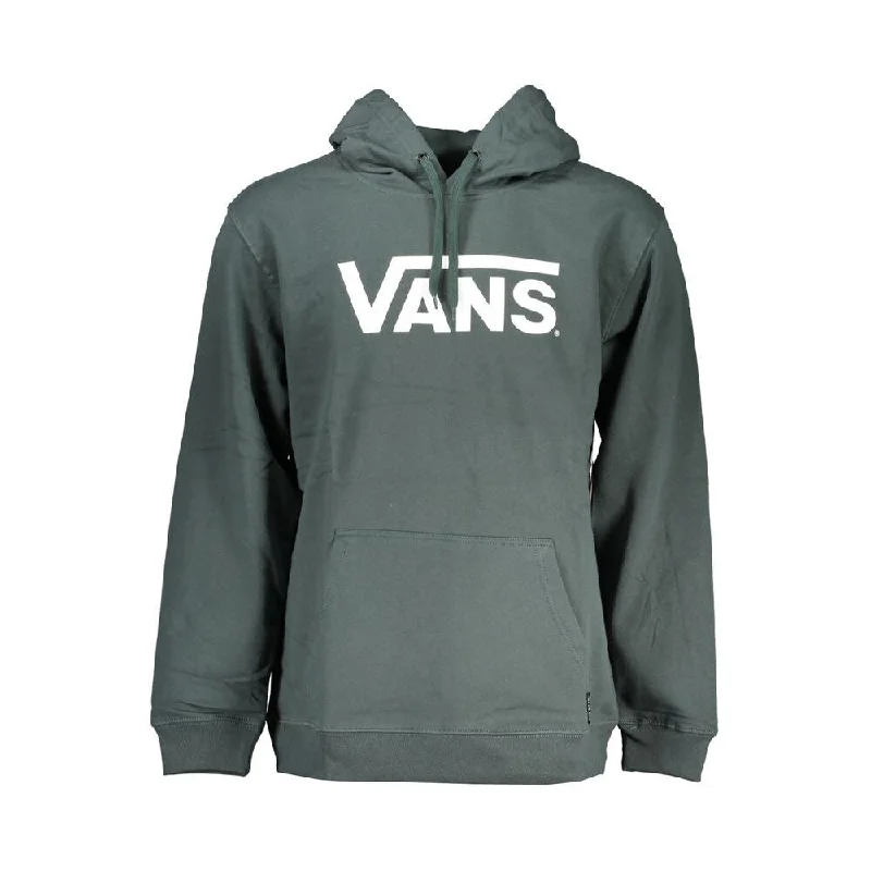 Essential Men's V-Neck SweatersVans Cozy Green Hooded Fleece Men's Sweatshirt