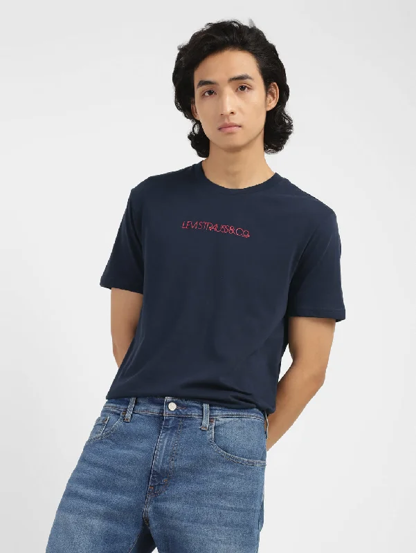 Comfortable Men's Polo ShirtsMen's Brand Logo Crew Neck T-shirt