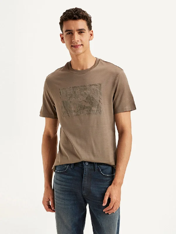 Lightweight Men's Linen ShirtsMen's Graphic Print Slim Fit T-shirt