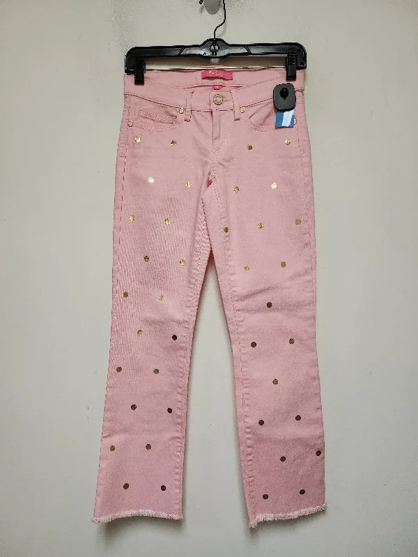 Jeans for Men with a Curvy BodyJeans Designer By Lilly Pulitzer In Pink Denim, Size: 0 Jeans for Men with a Curvy BodyJeans Designer By Lilly Pulitzer In Pink Denim, Size: 0