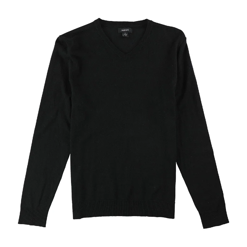 Men's Sweaters with Adjustable HemlinesAlfani Mens Knit Pullover Sweater