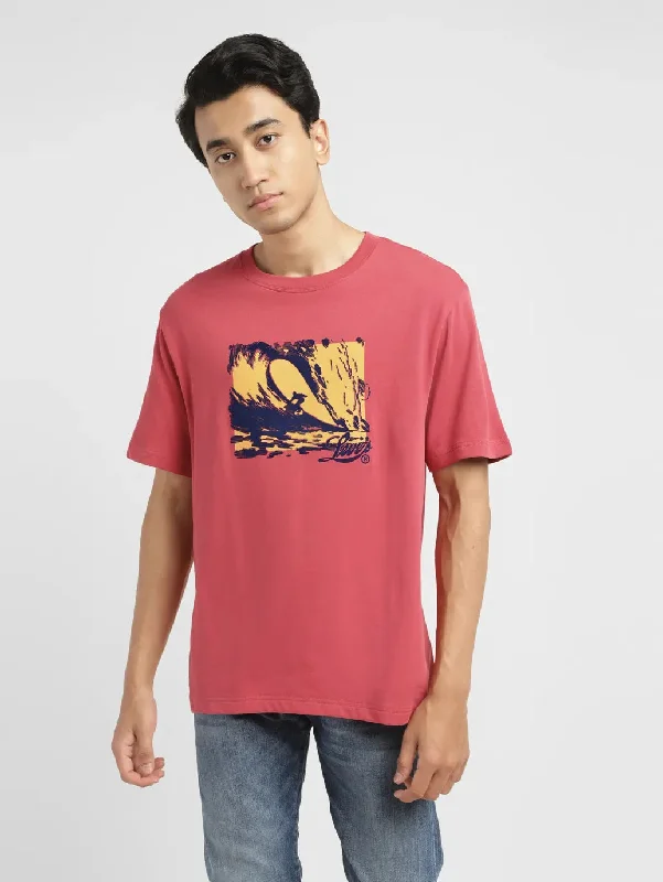 Men's Shirts with Wingtip CollarsMen's Graphic Crew Neck T-shirt