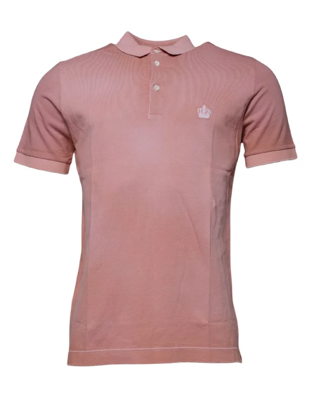 Men's Shirts with Logo EmbossmentsDolce & Gabbana Crown Colla Short Sleeve Polo Men's T-shirt (Pre-Owned) Men's Shirts with Logo EmbossmentsDolce & Gabbana Crown Colla Short Sleeve Polo Men's T-shirt (Pre-Owned)