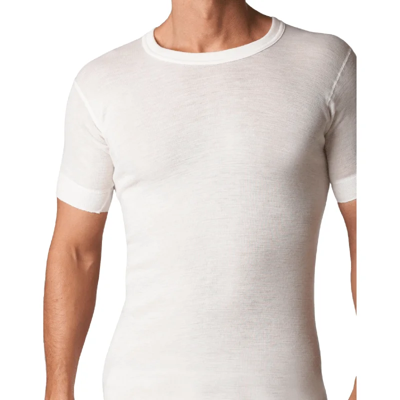 Classic Men's Dress ShirtsStanfield's Super Wash Wool Short Sleeve Shirt - 4311