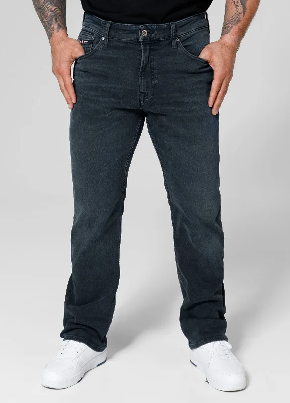 Casual Men's JeansHIGHLANDER Long Dark Wash Jeans