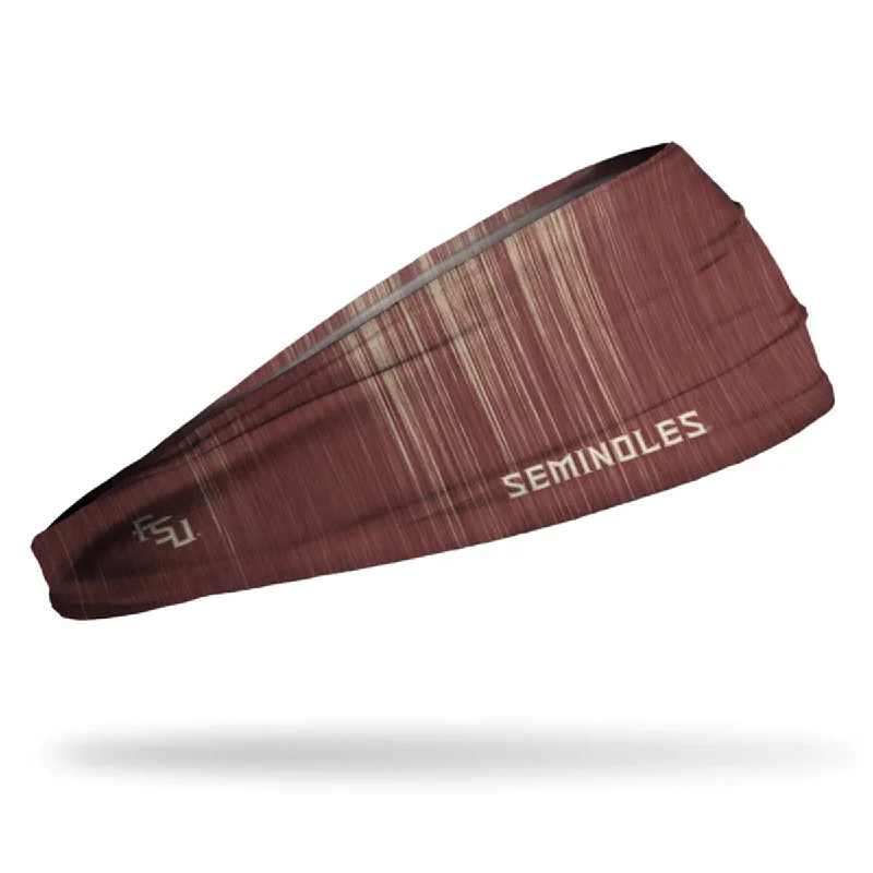 Designer Trucker HatsJunk Brands Seminoles Micro Logo Headband - Garnet