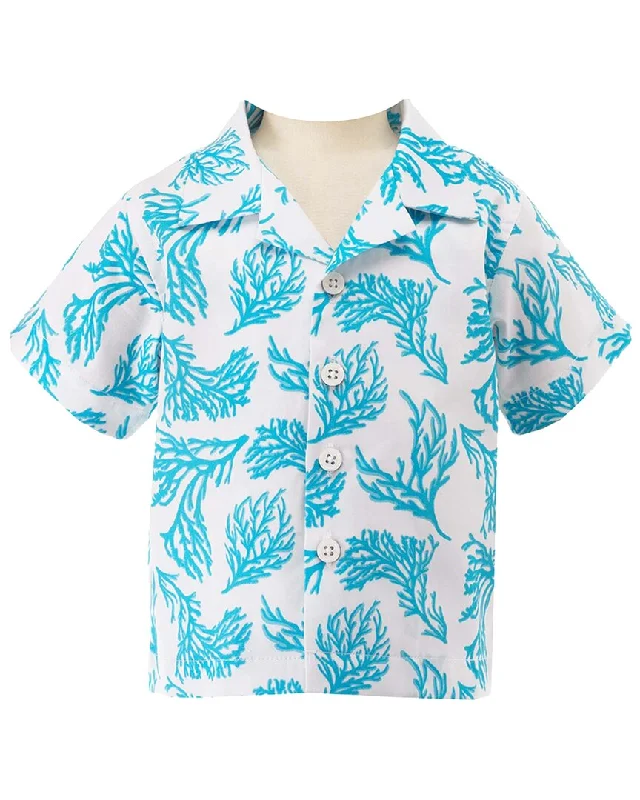 Men's Patterned Dress Casual Shirts for Smart-Casual EventsRachel Riley Coral Shirt