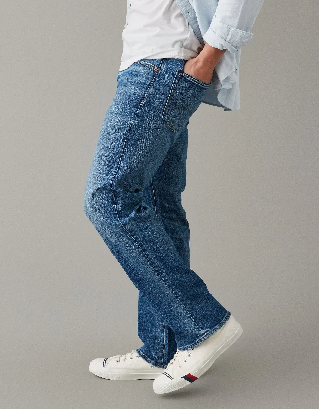 Dark Wash Men's JeansAE EasyFlex Original Bootcut Jean