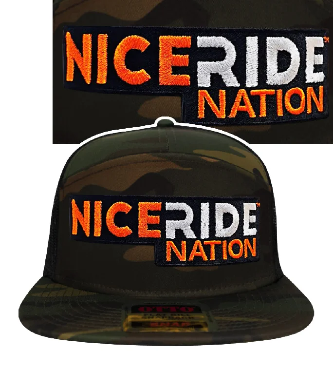Customized Baseball CapsNiceRide Nation