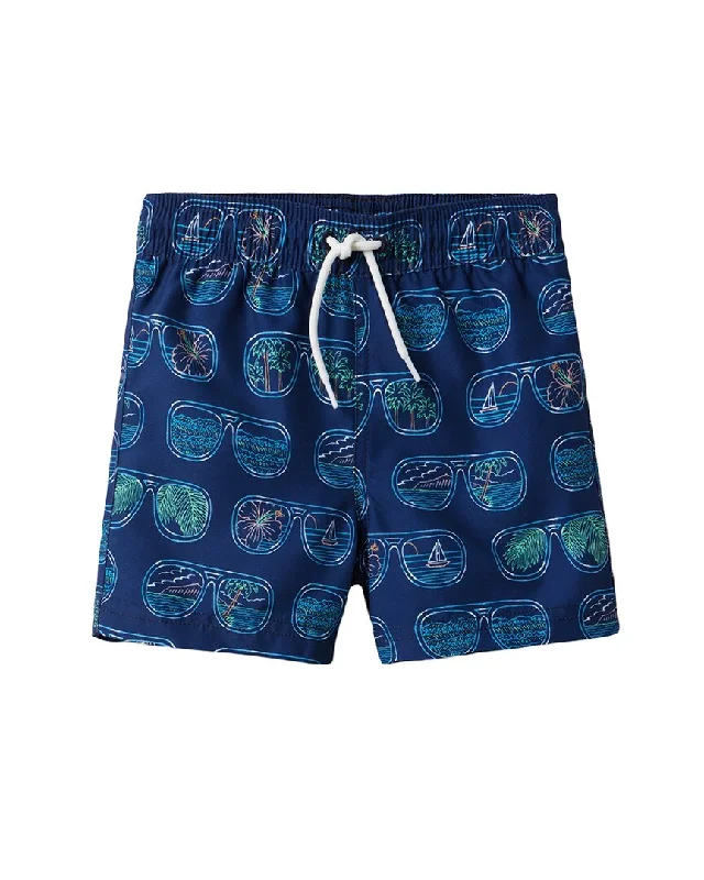 Men's Versatile and Practical Cargo Shorts for Work and PlayJanie and Jack Recycled Scenic Sunnies Swim Trunk