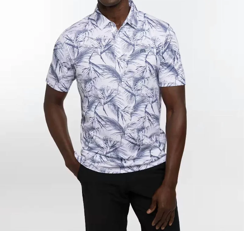 Men's Shirts with Plaid PatternsAround The Bay Polo Shirt In White
