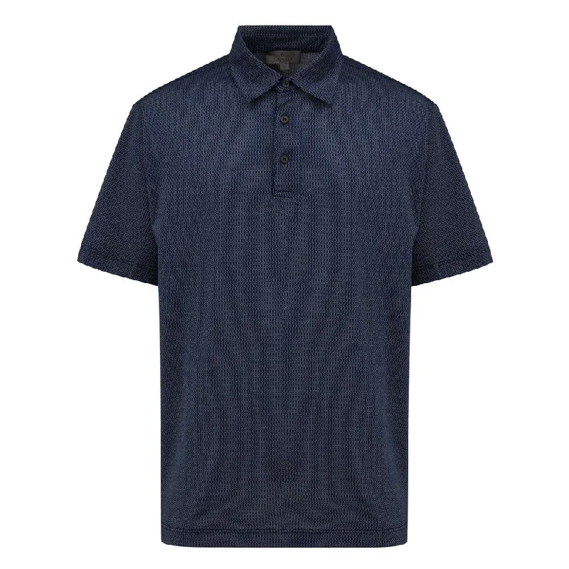 Men's Shirts with Double-Breasted DesignsCanali Cotton Polo Men's Shirt