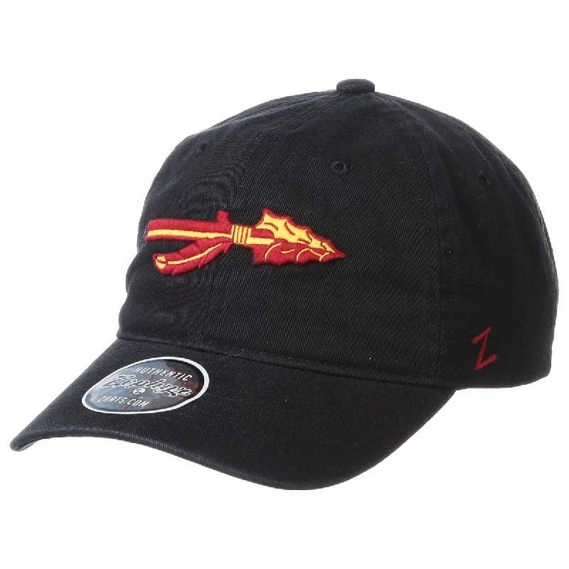 Rainproof Bucket HatsZephyr College Vault Spear Adjustable Relaxed Twill Hat - Black Rainproof Bucket HatsZephyr College Vault Spear Adjustable Relaxed Twill Hat - Black
