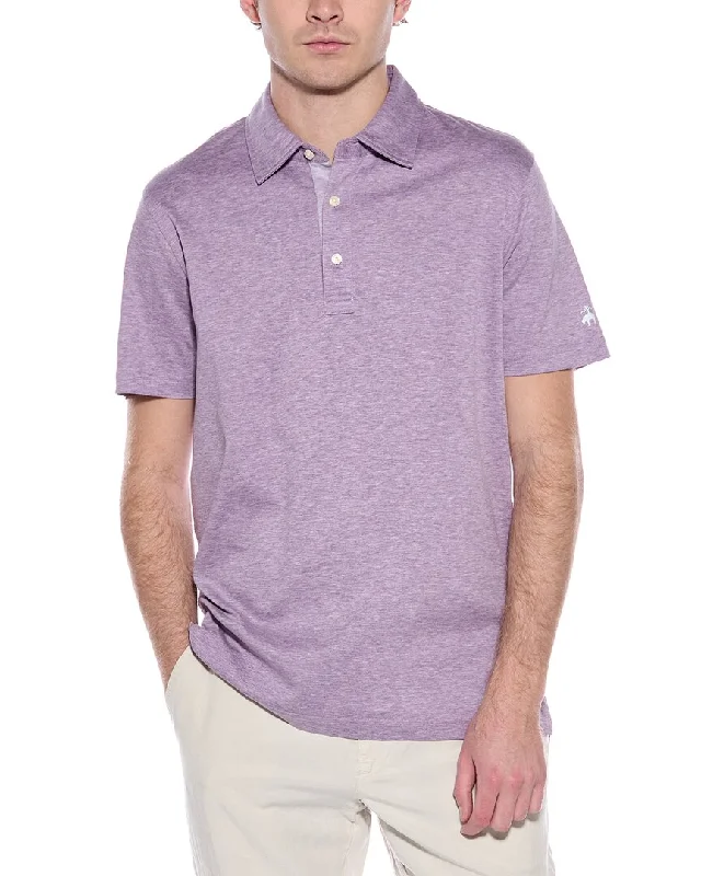 Men's Shirts with Raw-Edge HemlinesBrooks Brothers Performance Polo Shirt