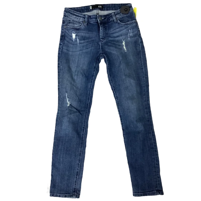 Zip-Fly Men's JeansJeans Designer By Kut In Blue Denim, Size: 2
