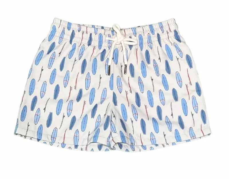 Performance-Driven Men's Athletic ShortsSaint Simons Shorties In Surfboards