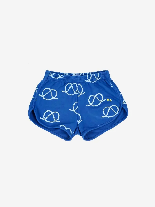 Men's Casual Short Pants for LoungingSail Rope Allover Shorts In Blue